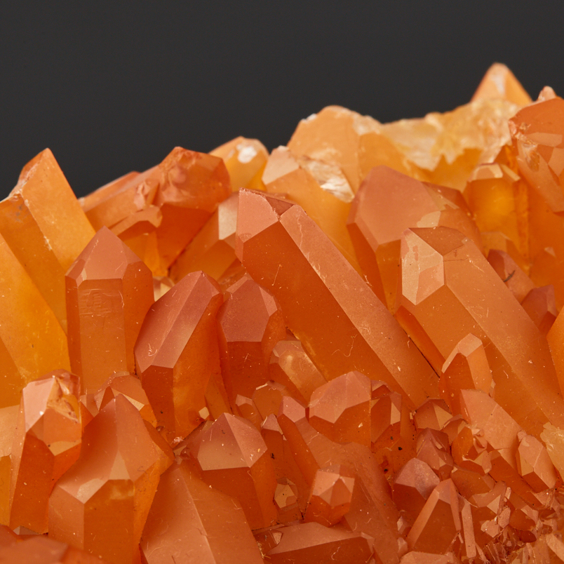 Друза кварц с гематитом Бразилия 9-12&nbsp;см