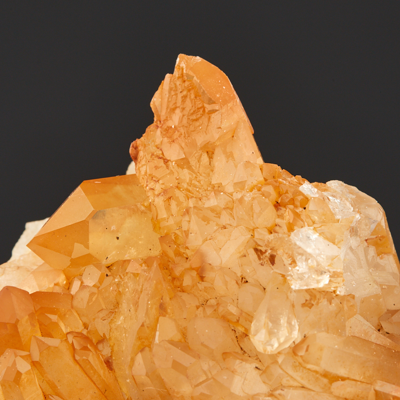 Друза кварц с гематитом Бразилия 7-9&nbsp;см