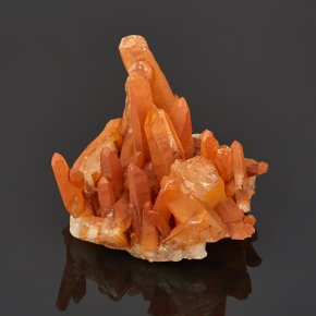 Друза кварц с гематитом Бразилия 7-9&nbsp;см