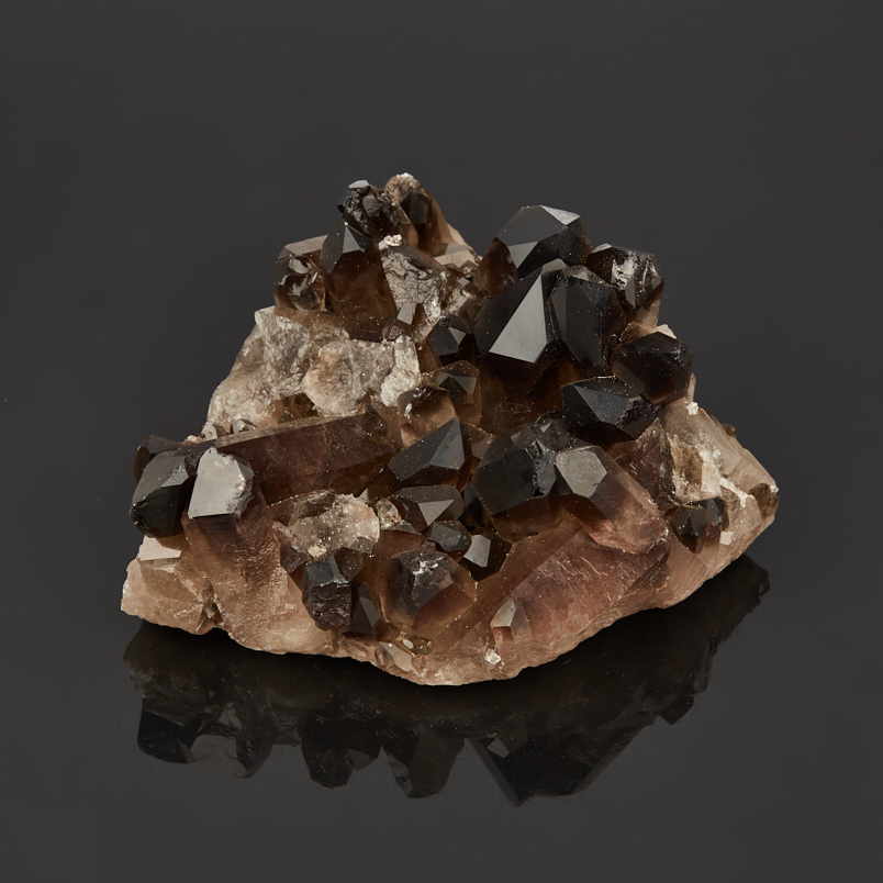 Друза раухтопаз Бразилия 9-12&nbsp;см