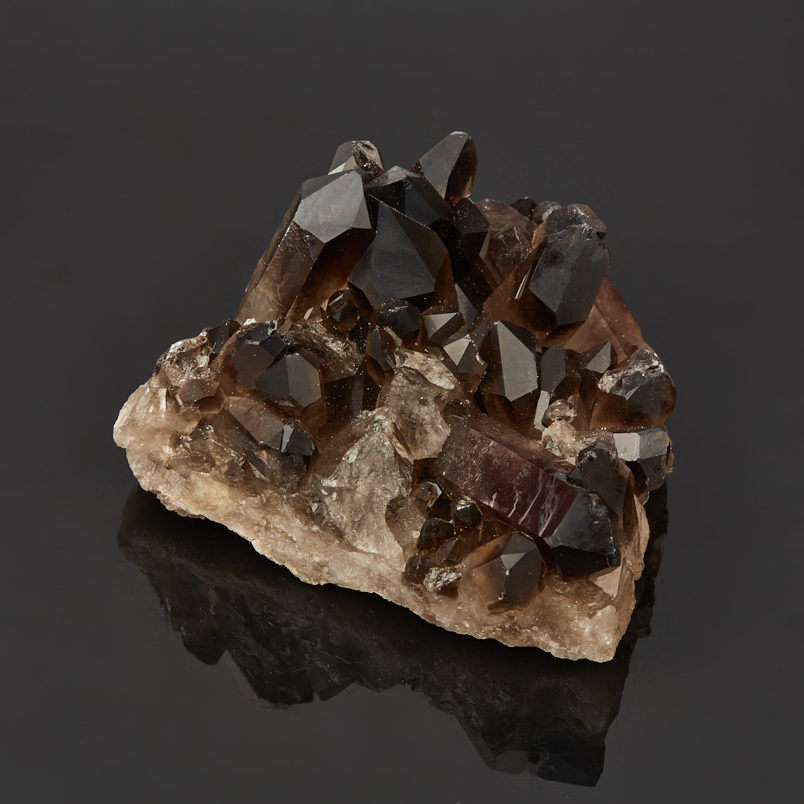 Друза раухтопаз Бразилия 9-12&nbsp;см