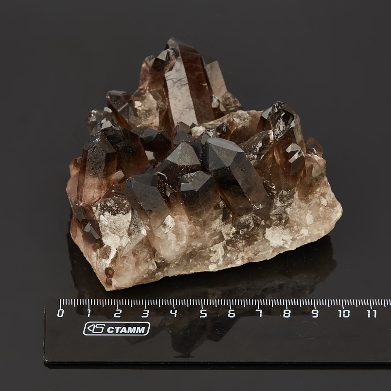 Друза раухтопаз Бразилия 9-12&nbsp;см