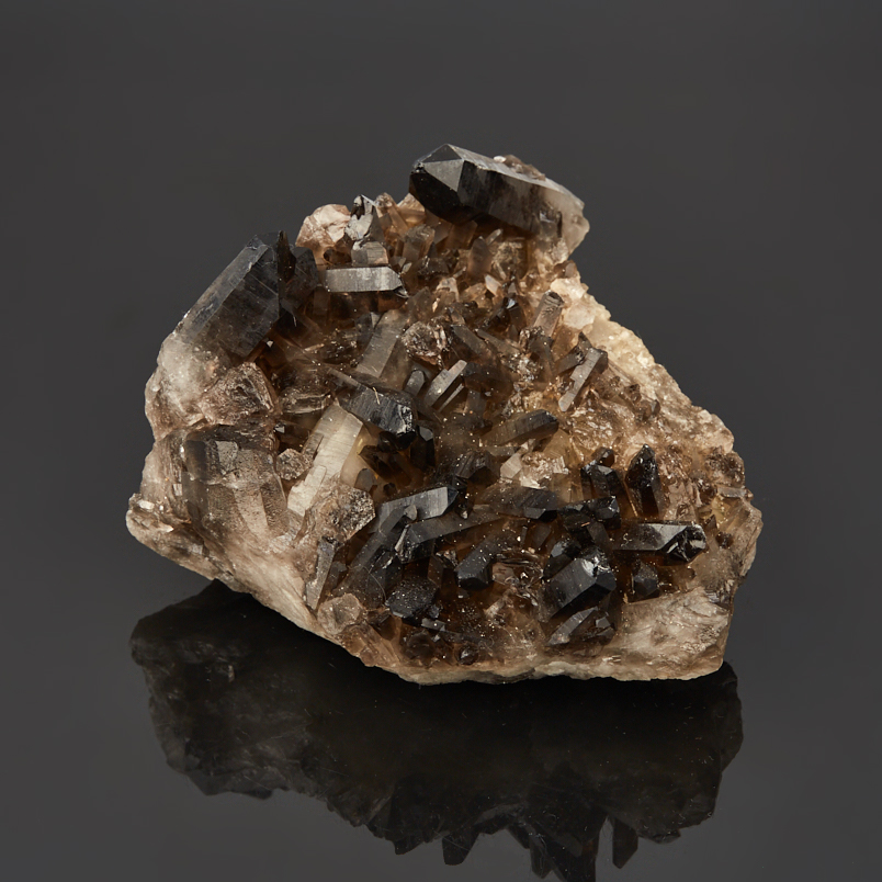 Друза раухтопаз Бразилия 9-12&nbsp;см