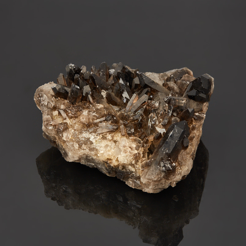 Друза раухтопаз Бразилия 9-12&nbsp;см