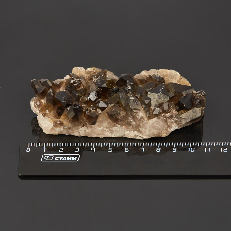 Друза раухтопаз Бразилия 9-12&nbsp;см