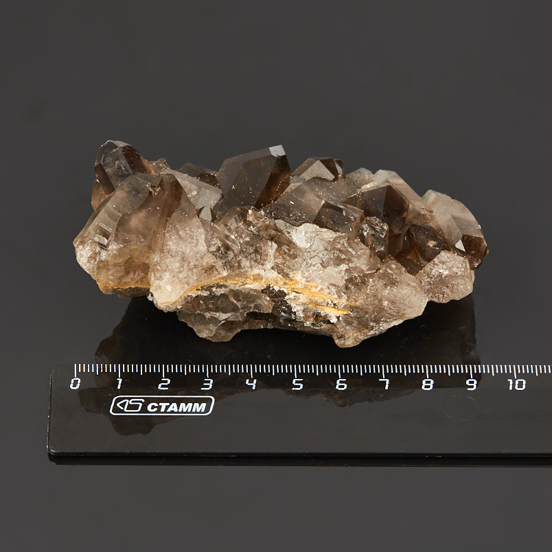 Друза раухтопаз Бразилия 9-12&nbsp;см