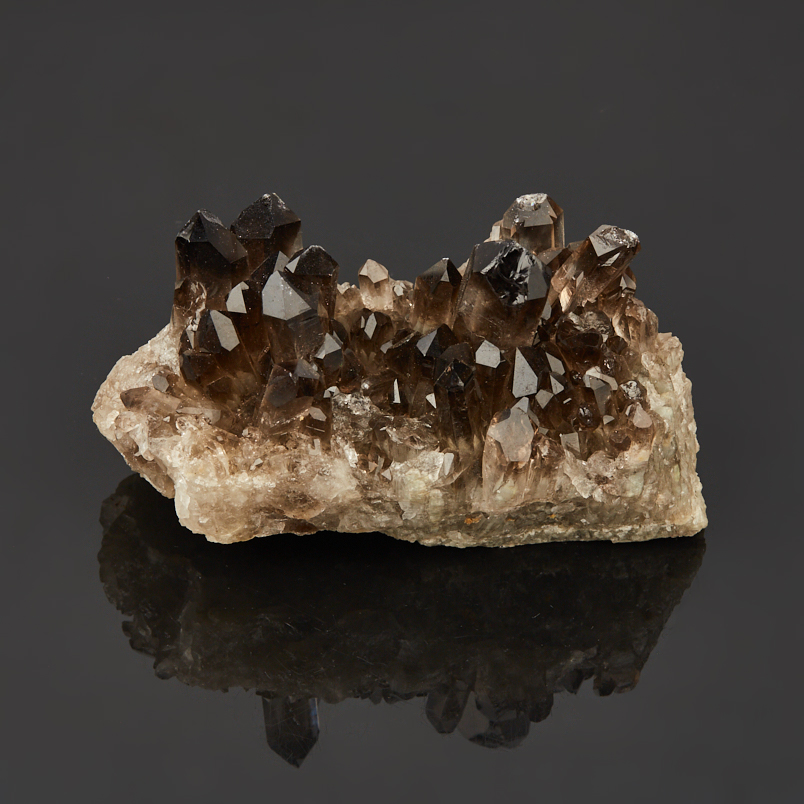 Друза раухтопаз Бразилия 9-12&nbsp;см