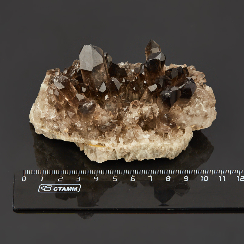 Друза раухтопаз Бразилия 9-12&nbsp;см