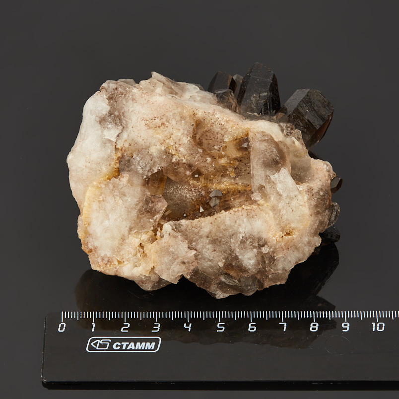 Друза раухтопаз Бразилия 9-12&nbsp;см