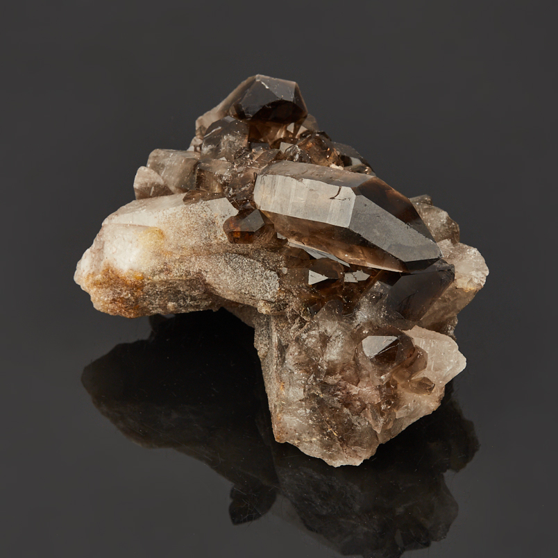 Друза раухтопаз Бразилия 9-12&nbsp;см