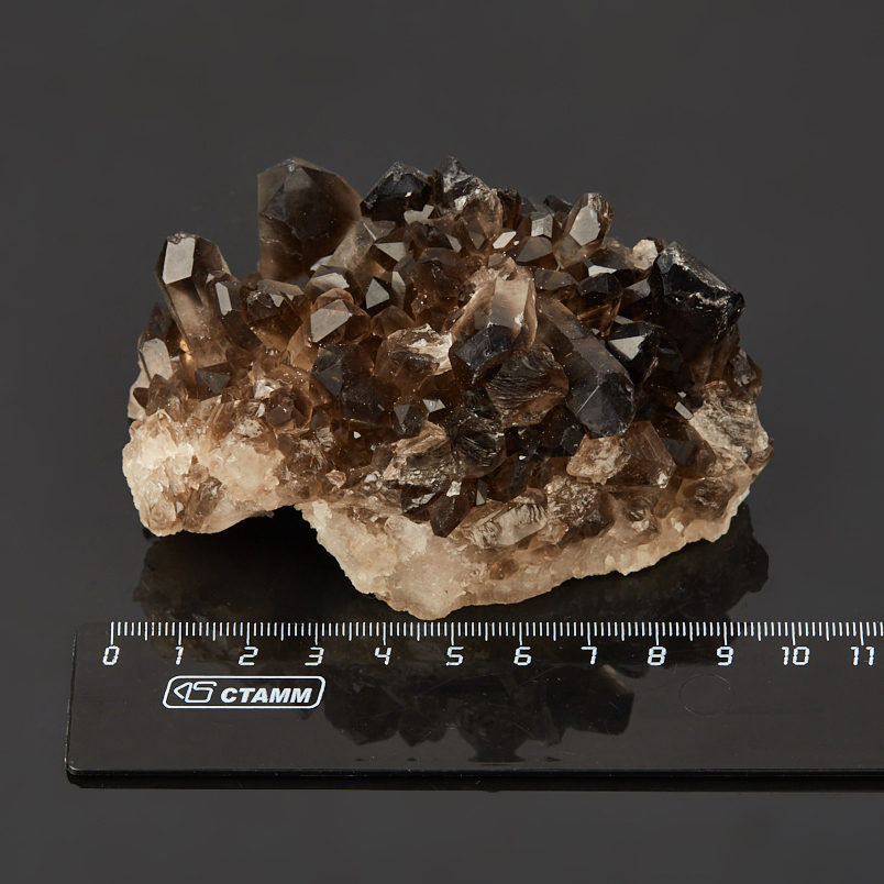 Друза раухтопаз Бразилия 9-12&nbsp;см