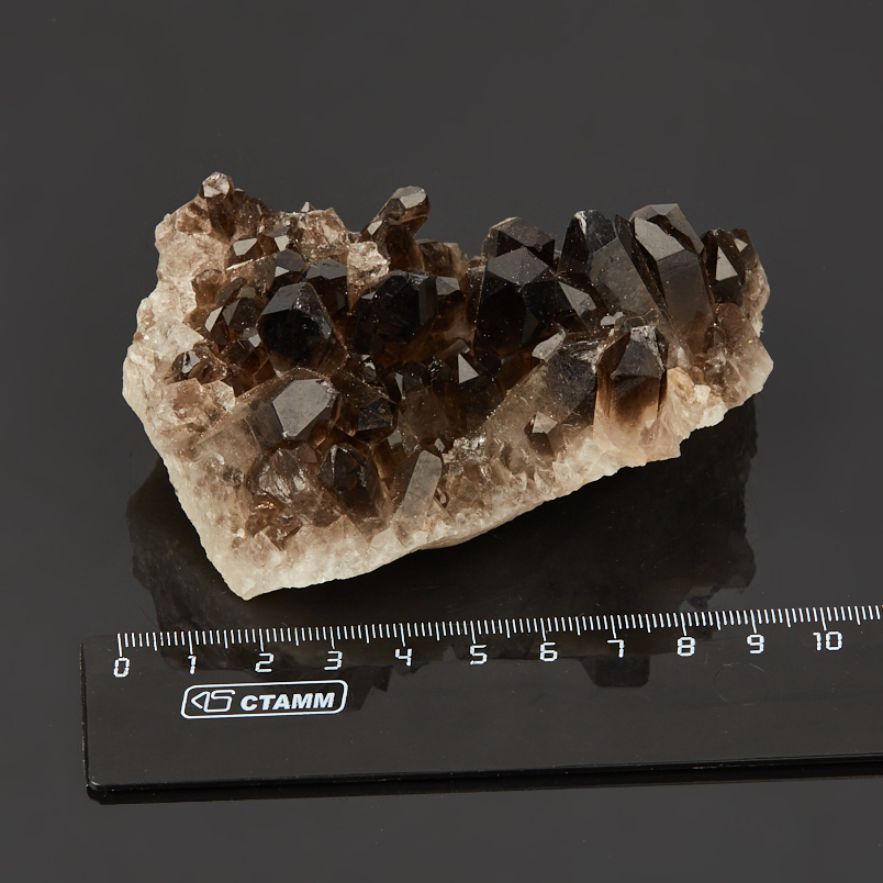 Друза раухтопаз Бразилия 9-12&nbsp;см