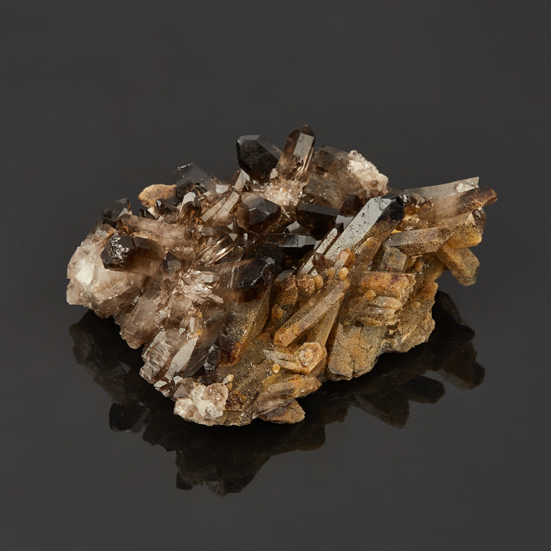 Друза раухтопаз Бразилия 9-12&nbsp;см