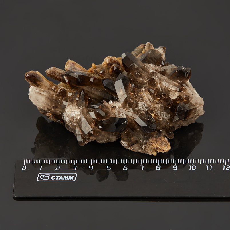 Друза раухтопаз Бразилия 9-12&nbsp;см