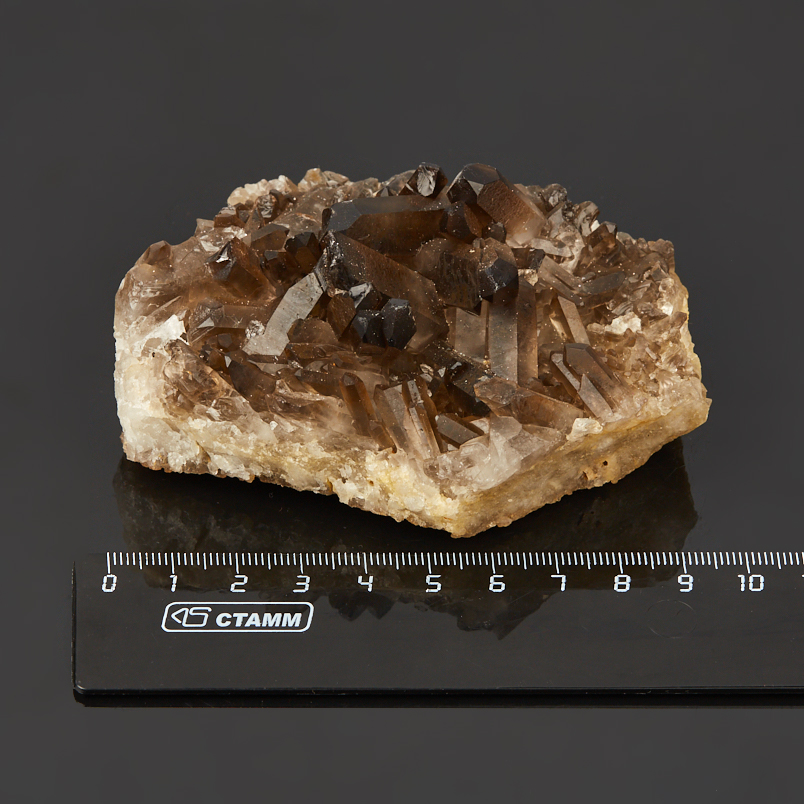 Друза раухтопаз Бразилия 9-12&nbsp;см