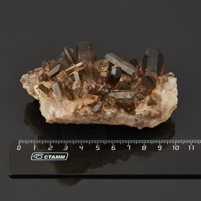 Друза раухтопаз Бразилия 9-12&nbsp;см