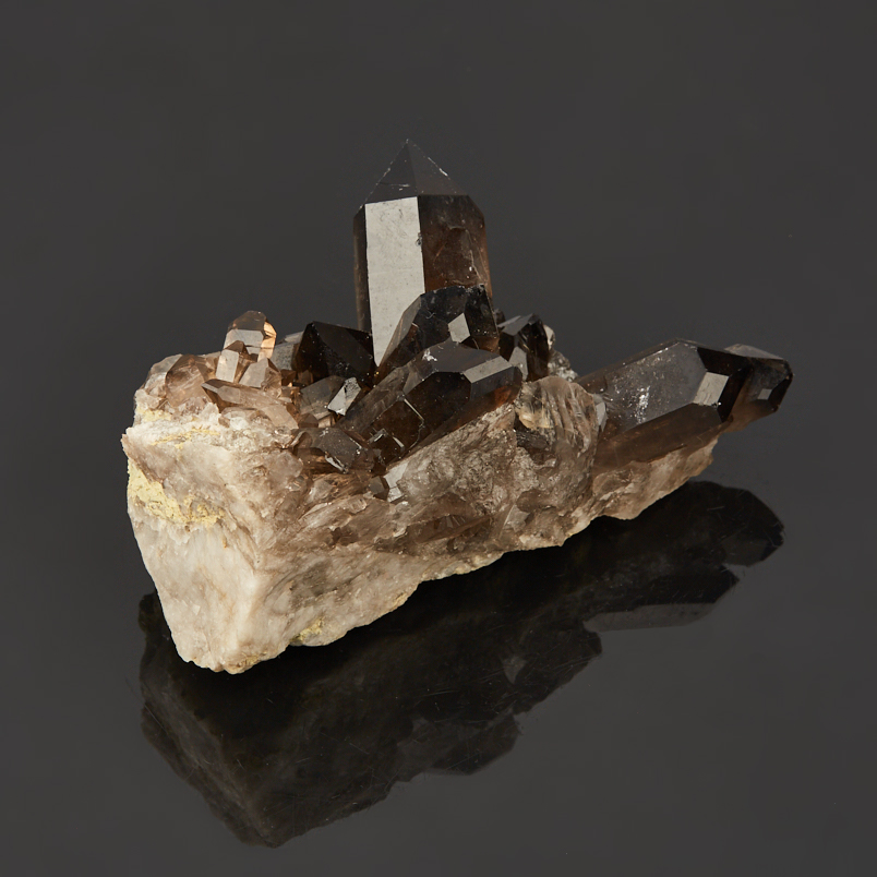 Друза раухтопаз Бразилия 9-12&nbsp;см