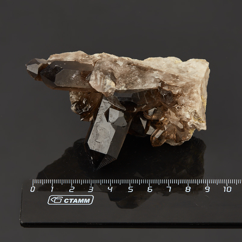 Друза раухтопаз Бразилия 9-12&nbsp;см