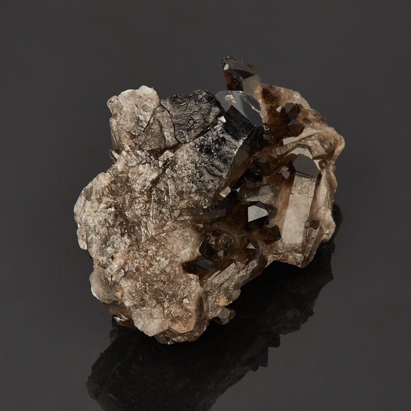 Друза раухтопаз Бразилия 9-12&nbsp;см