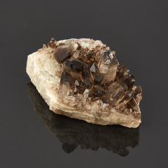 Друза раухтопаз Бразилия 9-12 см