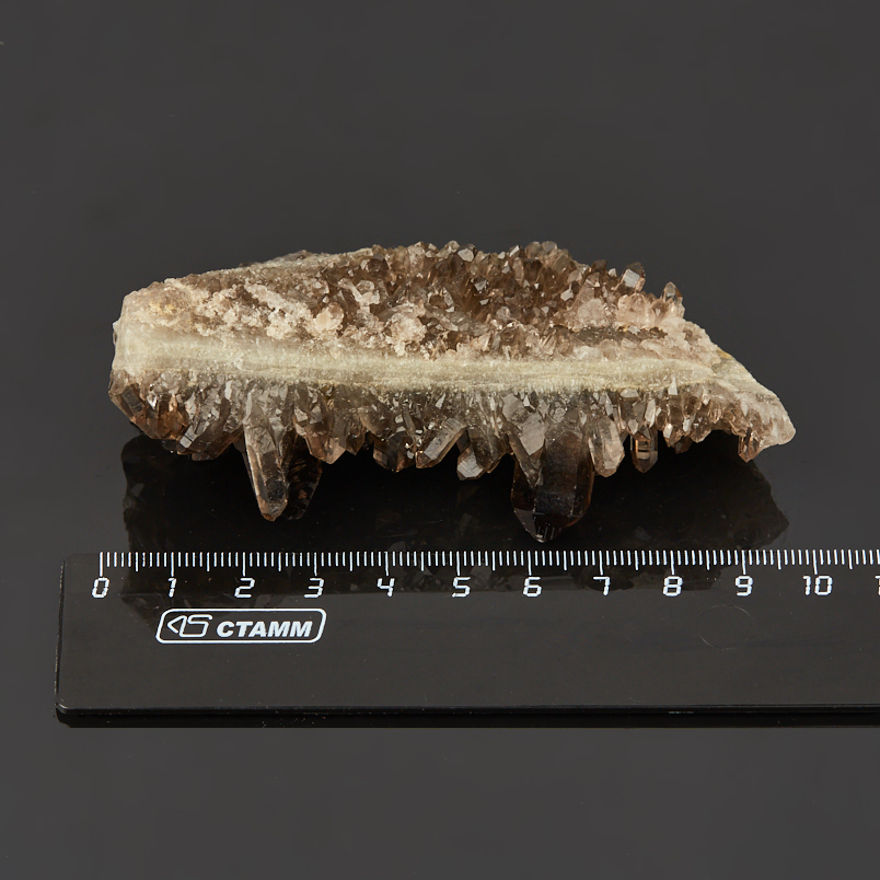 Друза раухтопаз Бразилия 7-9&nbsp;см