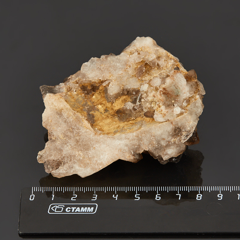 Друза раухтопаз Бразилия 7-9&nbsp;см