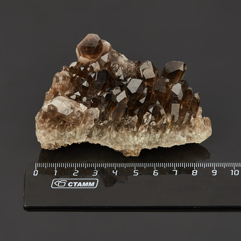 Друза раухтопаз Бразилия 7-9&nbsp;см