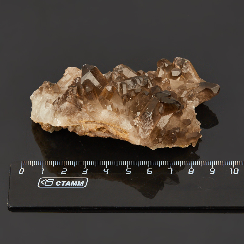 Друза раухтопаз Бразилия 7-9&nbsp;см