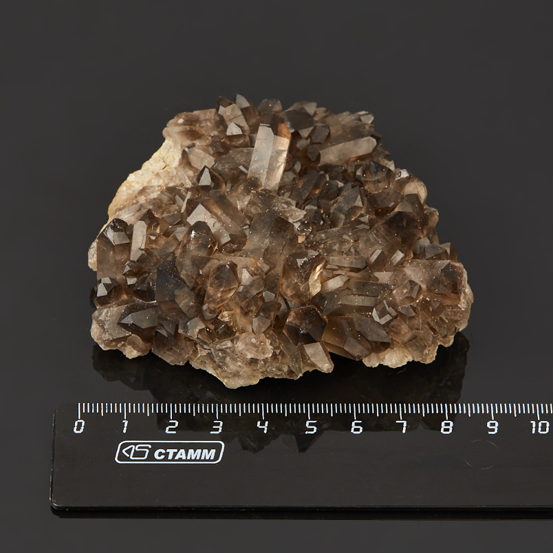 Друза раухтопаз Бразилия 7-9&nbsp;см