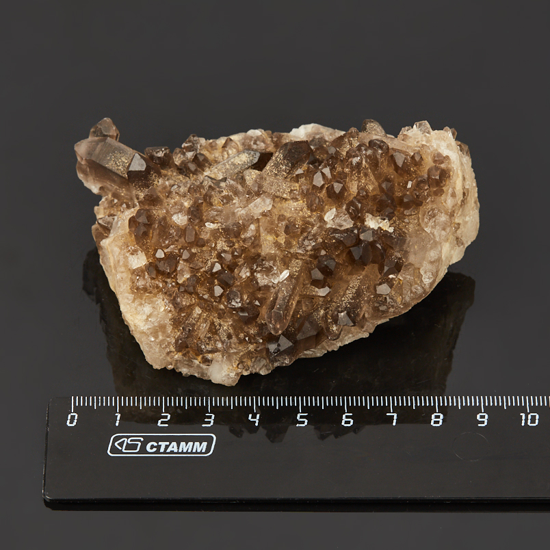 Друза раухтопаз Бразилия 7-9&nbsp;см