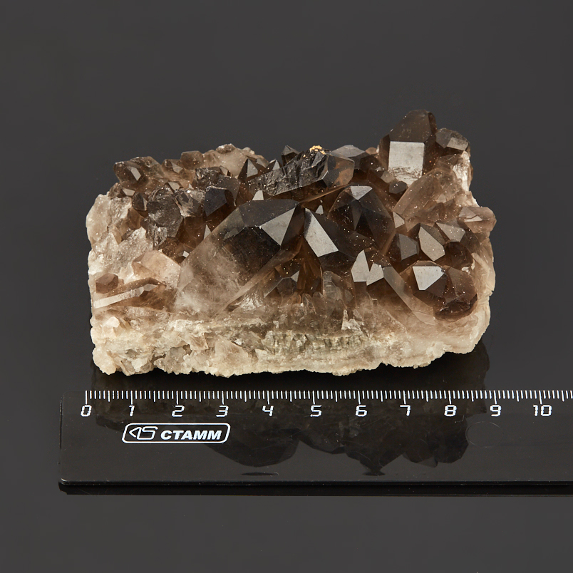 Друза раухтопаз Бразилия 7-9&nbsp;см