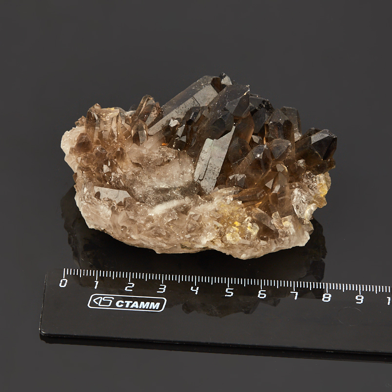 Друза раухтопаз Бразилия 7-9&nbsp;см