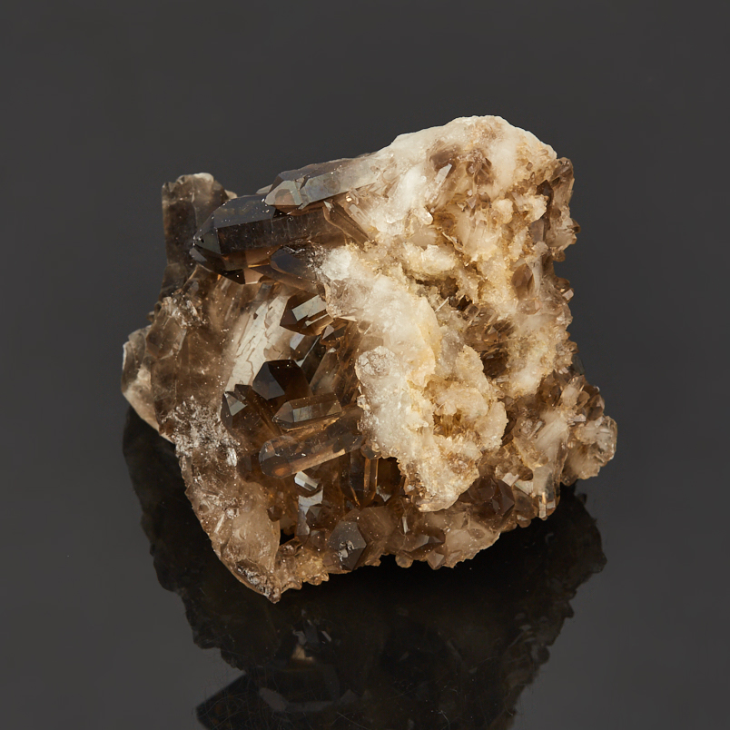 Друза раухтопаз Бразилия 7-9&nbsp;см