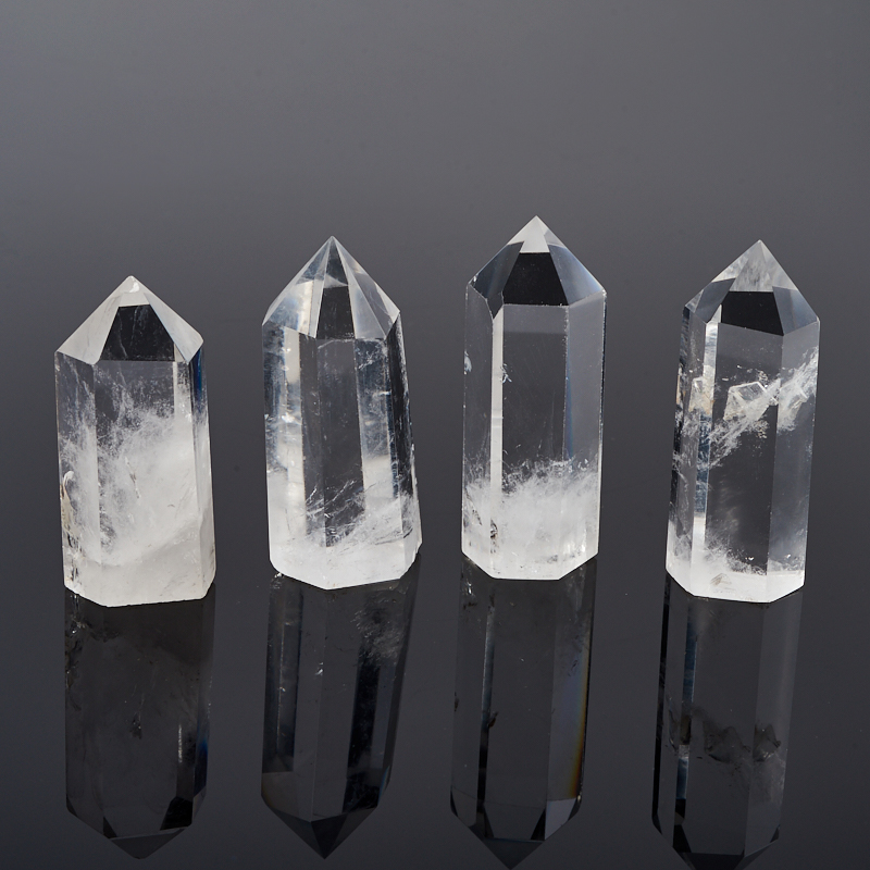 Кристалл горный хрусталь Бразилия 5-7&nbsp;см (ограненный)