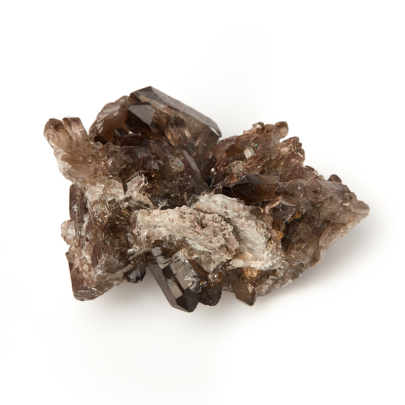 Друза раухтопаз Бразилия 5-7&nbsp;см (1&nbsp;шт)