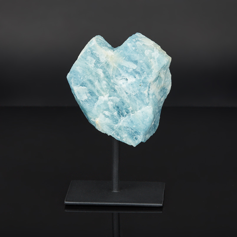 Образец аквамарин Бразилия 12-16 см (на подставке)