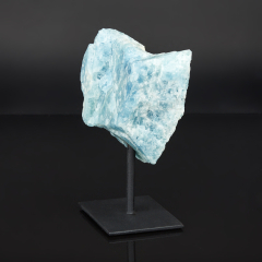 Образец аквамарин Бразилия 12-16 см (на подставке)