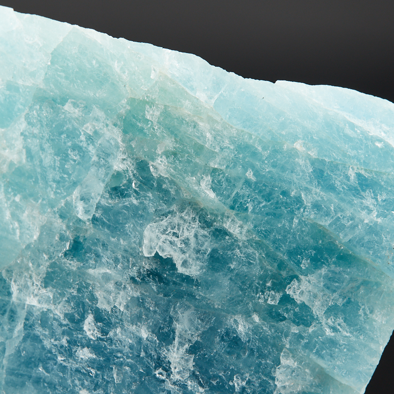 Образец аквамарин Бразилия 12-16&nbsp;см (на подставке)