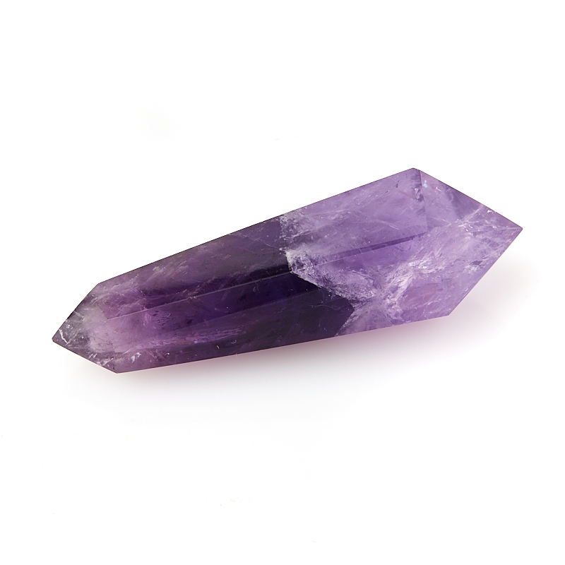 Кристалл аметист Бразилия 5-7 см (двухголовик) (ограненный) (1 шт)