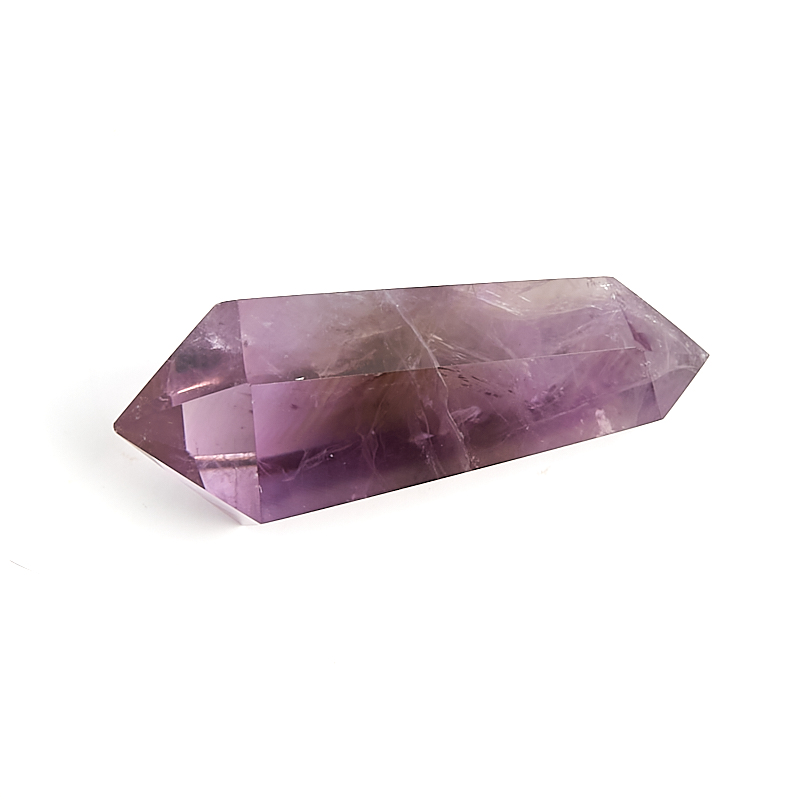 Кристалл аметист Бразилия 9-12&nbsp;см (двухголовик) (ограненный) (1&nbsp;шт)