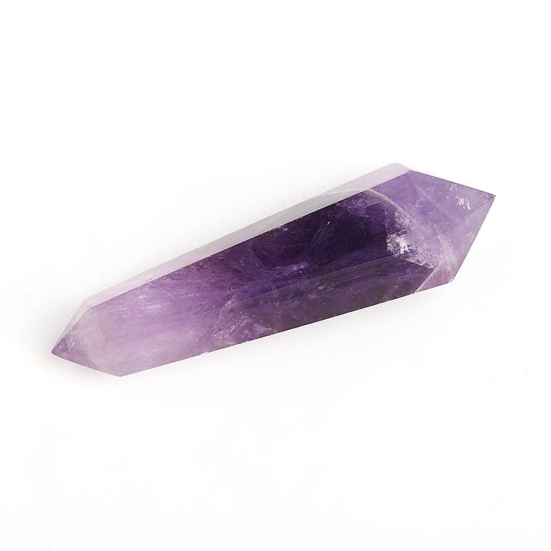 Кристалл аметист Бразилия 9-12&nbsp;см (двухголовик) (ограненный) (1&nbsp;шт)