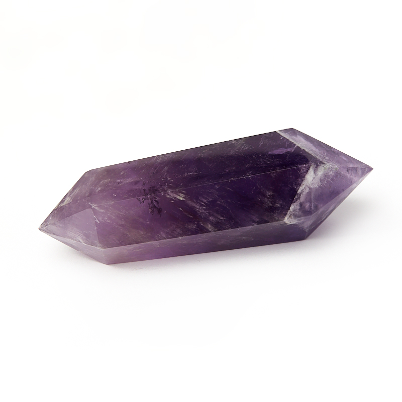 Кристалл аметист Бразилия 9-12&nbsp;см (двухголовик) (ограненный) (1&nbsp;шт)