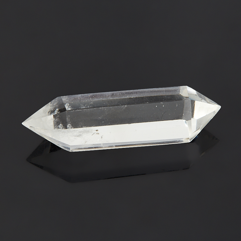 Кристалл горный хрусталь Бразилия 9-12&nbsp;см (двухголовик) (ограненный) (1&nbsp;шт)