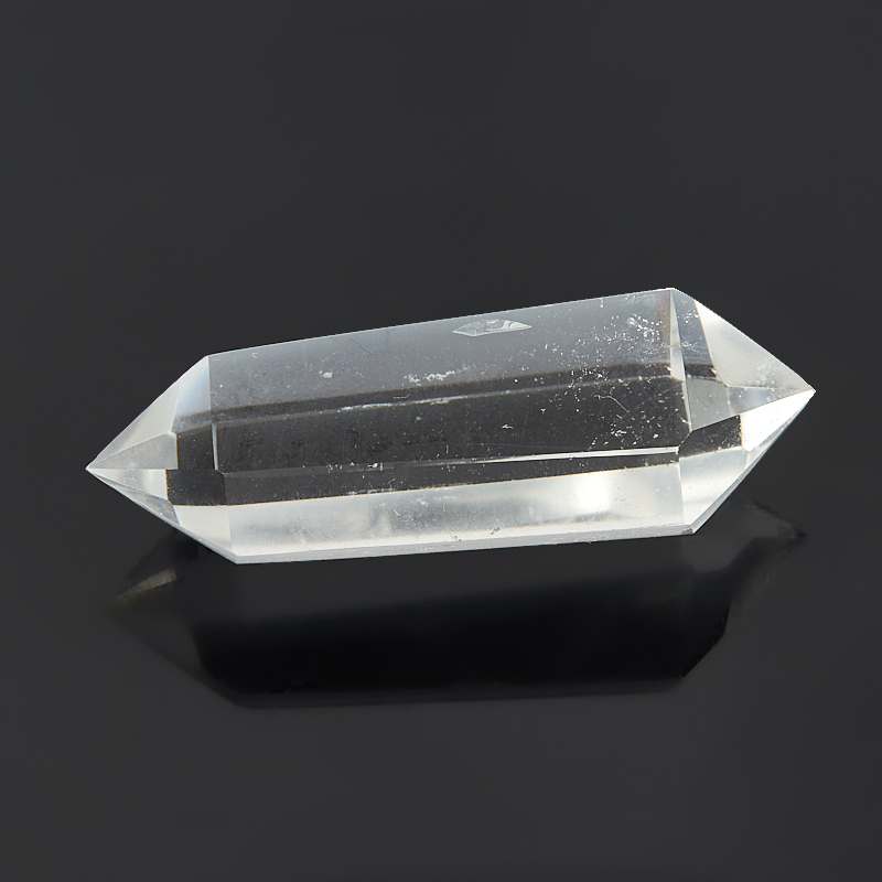 Кристалл горный хрусталь Бразилия 12-16&nbsp;см (двухголовик) (ограненный) (1&nbsp;шт)