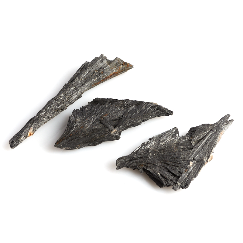 Образец кианит черный Бразилия 9-12&nbsp;см (1&nbsp;шт)