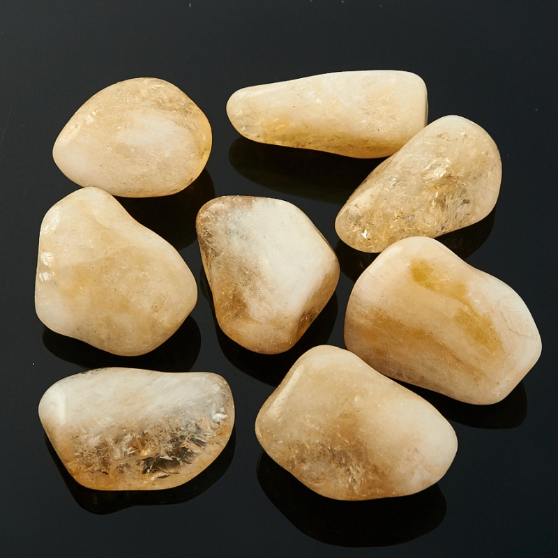 Галтовка цитрин Бразилия (3-4&nbsp;см) (1&nbsp;шт)