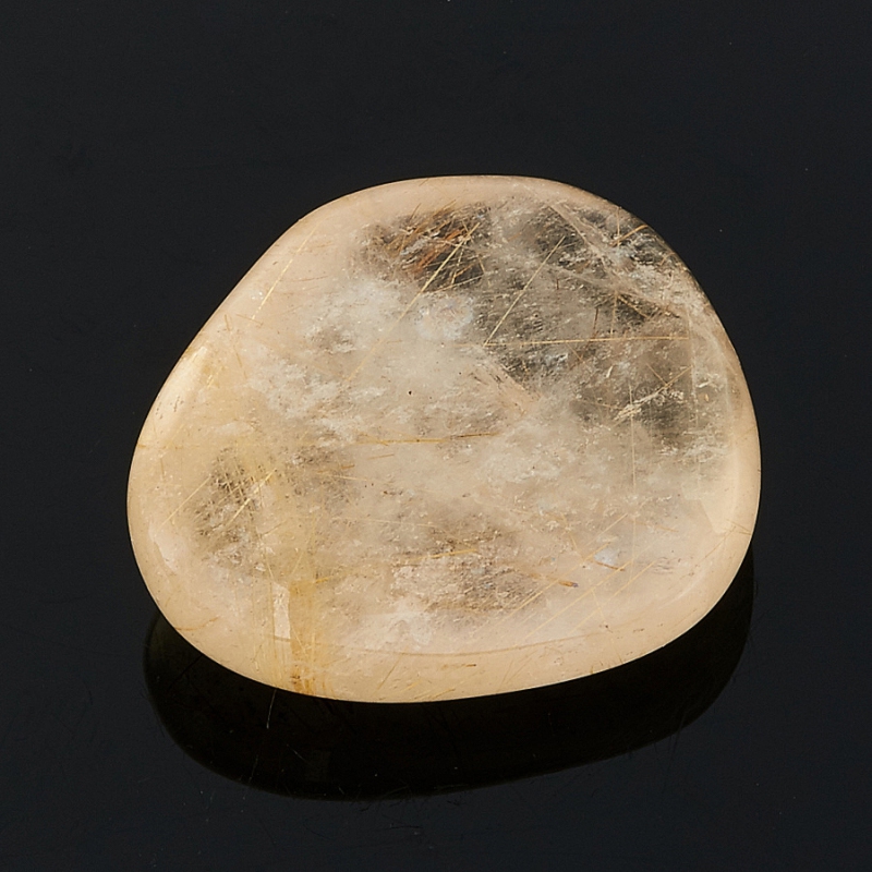 Галтовка рутиловый кварц Бразилия (4-7&nbsp;см) (1&nbsp;шт)