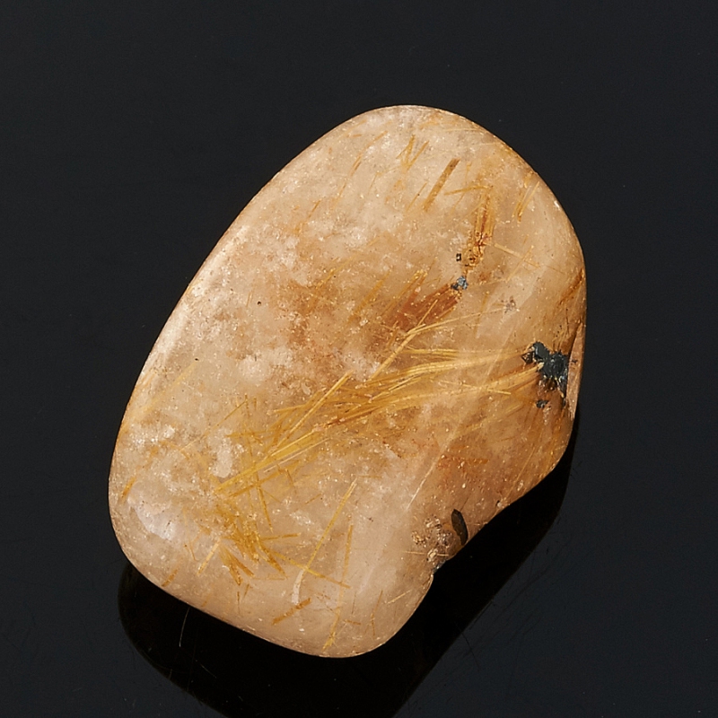 Галтовка рутиловый кварц Бразилия (3-4&nbsp;см) (1&nbsp;шт)