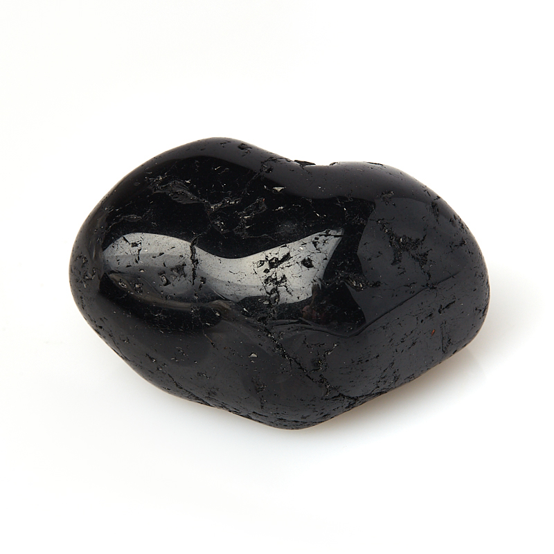 Галтовка турмалин черный (шерл) Бразилия (2,5-3 см) (1 шт)