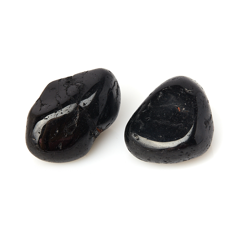 Галтовка турмалин черный (шерл) Бразилия (4-7 см) (1 шт)